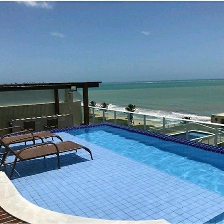 Flat Bello Plaza - Piscina Com Vista Da Orla Cabedelo Kültér fotó