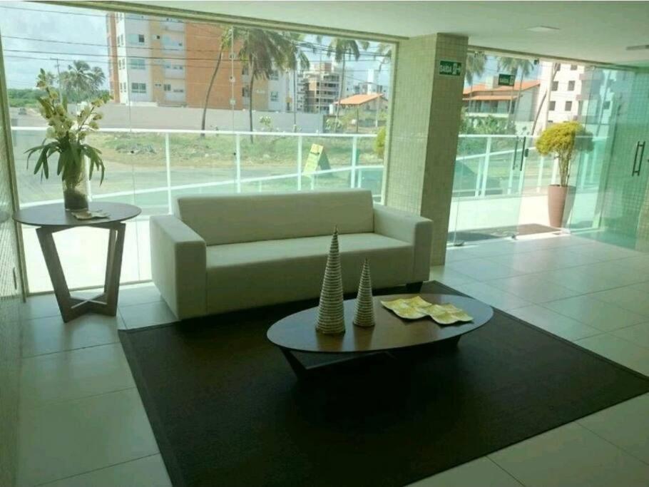 Flat Bello Plaza - Piscina Com Vista Da Orla Cabedelo Kültér fotó