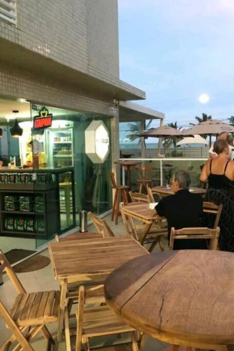Flat Bello Plaza - Piscina Com Vista Da Orla Cabedelo Kültér fotó